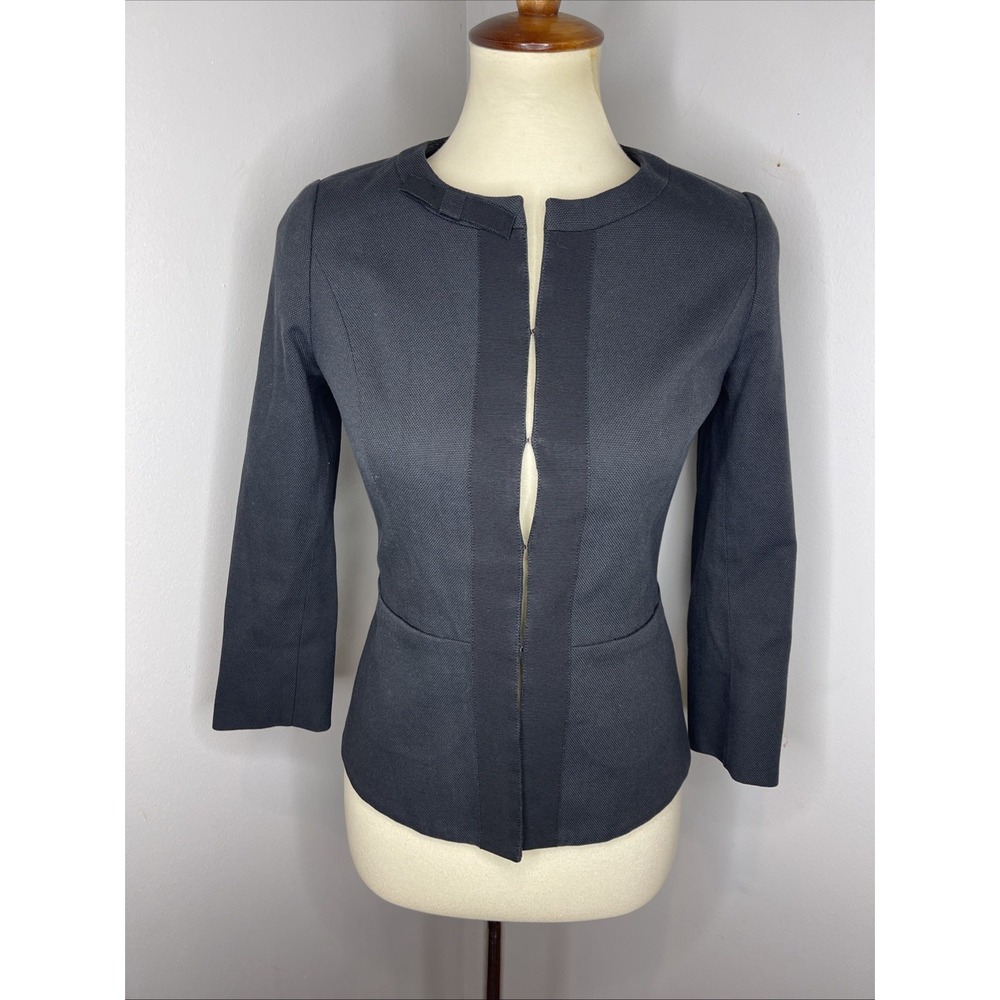 Womens Louis Vuitton Uniformes Black Blazer Sz 32